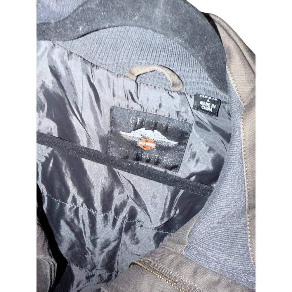 Men's Harley-Davidson Winged Logo Casual Jacket - Picture 3 of 7